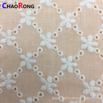Professional Cotton Flower Fabric With CE Certificate